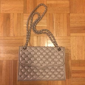 Rebecca Minkoff Mini Studded Affair Bag (grey)